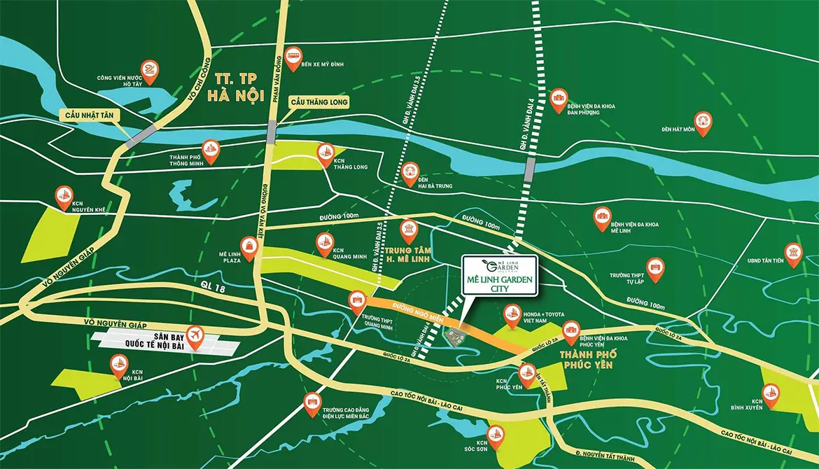 Dự án Taseco Mê Linh